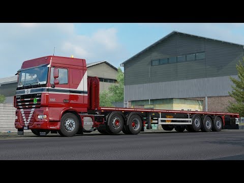 ETS2 1.32 open beta DAF XF105 Roma - Firenze