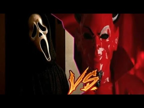 ghostface vs diablo rojo diabolicas batallas De rap del terror driak