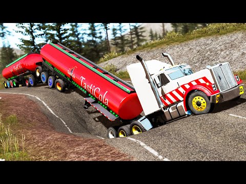Trucks vs Potholes #72 | BeamNG.DRIVE