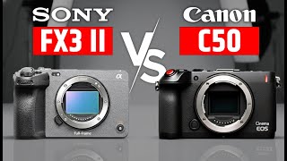 Sony FX3II VS Canon C50 - Worth Waiting?