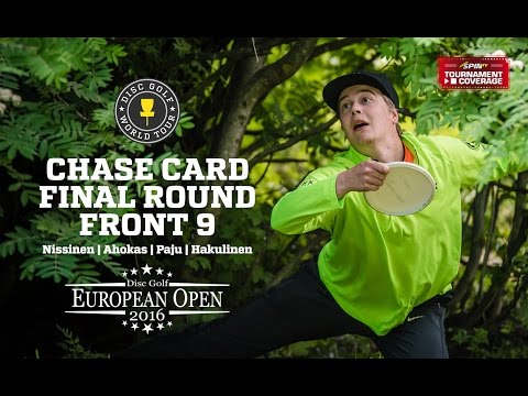 DGWT EO2016 Round 3 - Chase Card, Front 9 (Nissinen, Ahokas, Paju, Hakulinen)