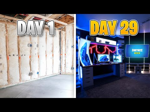 I Built My DREAM $20,000 Gaming Room!