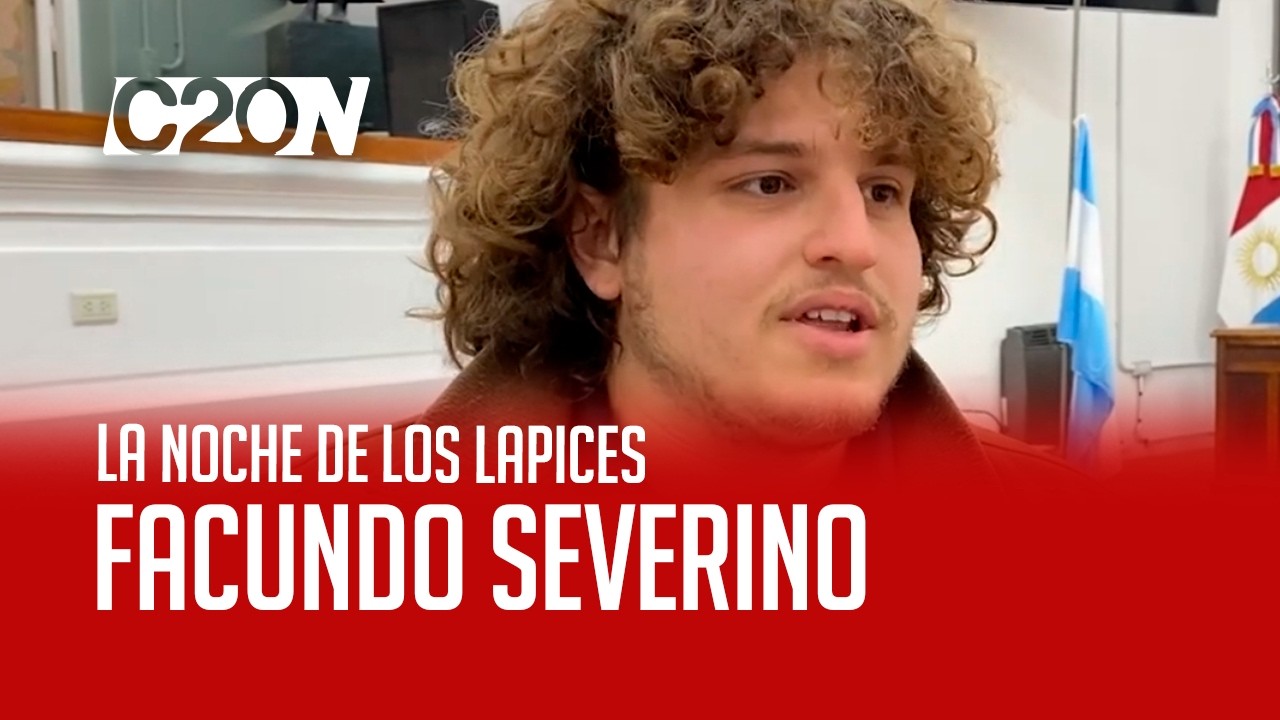 C20 Noticias | La noche de los lapices - Facundo Severino