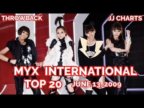 [THROWBACK] MYX INTERNATIONAL TOP 20 (June 13, 2009) | JJ Charts