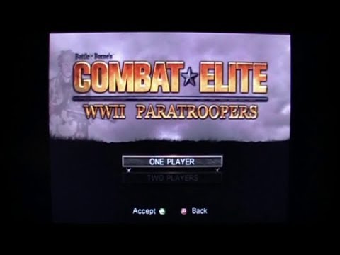 First Level - Only - Combat Elite: WWII Paratroopers - Xbox