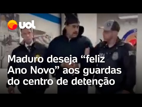 Maduro deseja “feliz Ano Novo” a agentes dos EUA em vídeo divulgado pelo governo Trump