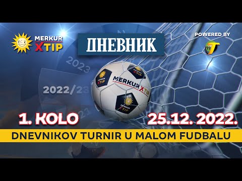 58. Dnevnikov turnir u malom fudbalu - prvi krug 25.12.2022.