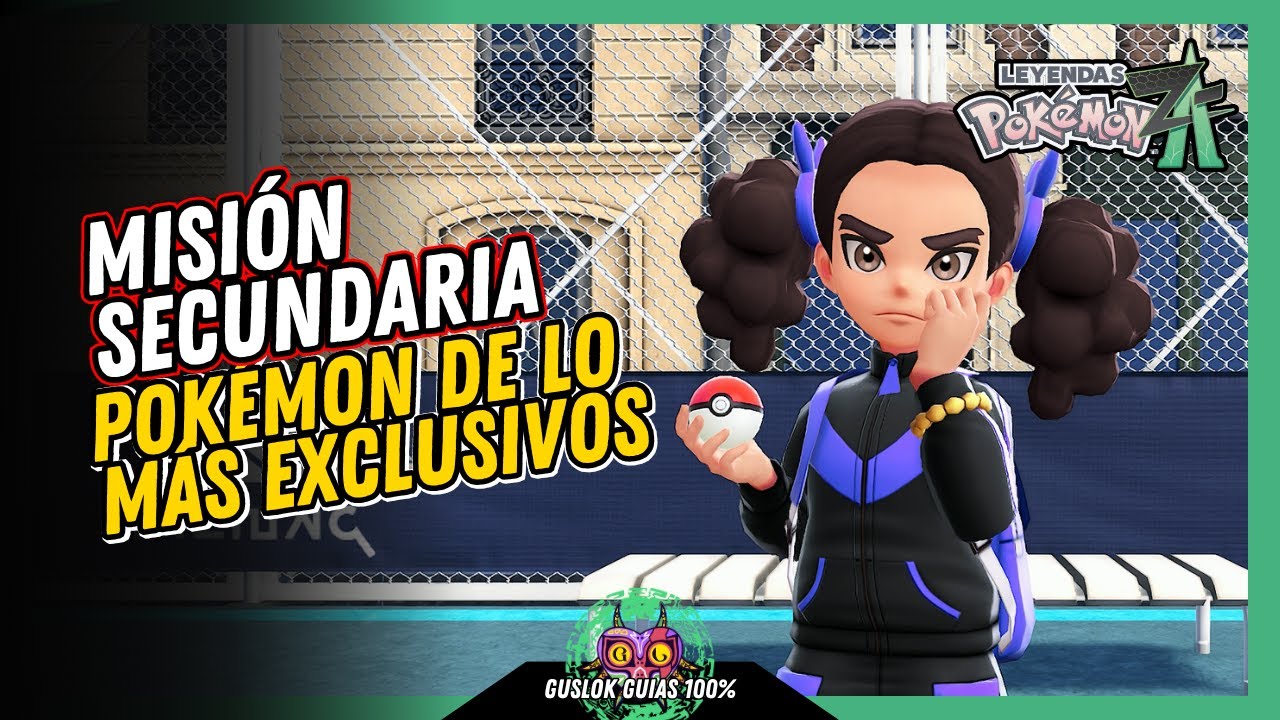 MISIÓN SECUNDARIA 075: POKEMON DE LO MAS EXCLUSIVOS | GUÍA 100% | 💯Leyendas Pokemon: Z-A🏆 MISIÓN SECUNDARIA 075: POKEMON DE LO MAS EXCLUSIVOS | GUÍA 100% | 💯Leyendas Pokemon: Z-A🏆