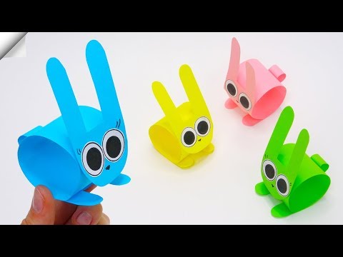 Easter Craft Ideas Paper RABBIT Paper Crafts