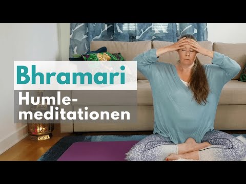 En meditation mot stress, ilska & för bättre sömn - Bhramari