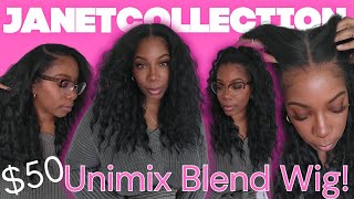 It’s Gonna Be MAE! 💕Janet Collection UNIMIX Synthetic Wig | Install & Review