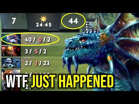 WTF JUST HAPPENED..!! 24 Min 40 Kills Slardar Unstoppable by Goodwin 7.22f | Dota 2