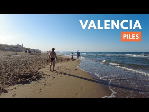 Valencia Beach Walk 2023 - Piles Beach / SPAIN