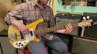 Video thumbnail for 1989 Greco PMB-1000 (Japan) Rickenbacker 4001 copy electric bass guitar by Jake Wildwood & Co