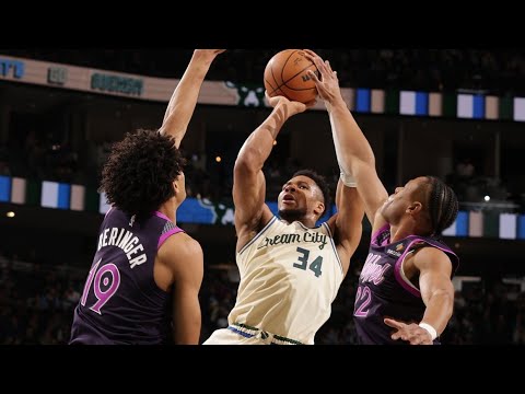[WINTV] 1월14일 밀워키 미네소타 NBA 하이라이트