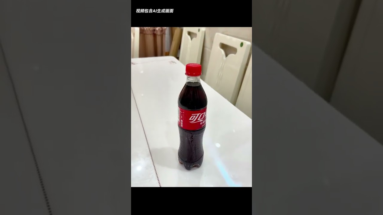 Coca Cola Bottle Reacts to Fire Shot 🔥🥤 | “Aooooii!” 😂 #Shorts #FunnyVideo