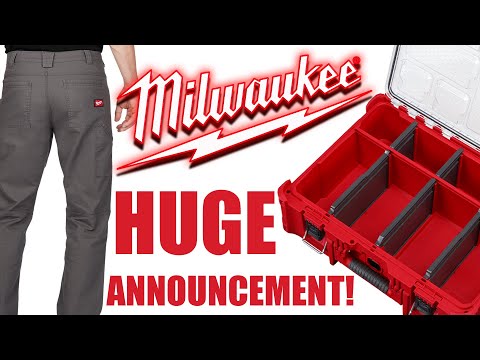 HUGE Milwaukee tool announcement | PACKOUT MODULAR STORAGE KEEPS GROWING!