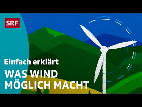 Erneuerbare Energien: Wind | Energieformen einfach erklärt | Kindervideos | SRF Kids