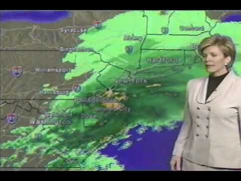 Weather Channel clip with Local Forecast, 1228 AM - 1236 AM Monday March 15, 1999