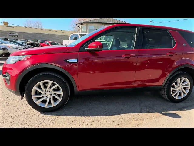 2016 LAND ROVER DISCOVERY SPORT SUV 4-CYL, TURBOCHARGED, 2.0L HSE SPORT UTILITY 4D