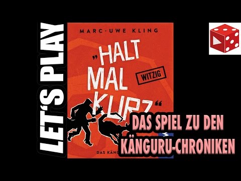 Halt mal kurz - Das Känguru Spiel - Marc Uwe Kling