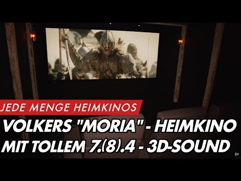 Ab nach Moria - Volkers Heimkino mit tollem 7.8.4 - 3D Surround Sound | GROBI.TV