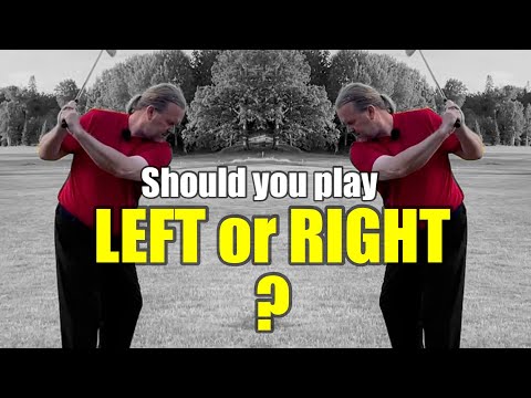 Should you play right or left handed? - Why I play left despite being right hand dominant.