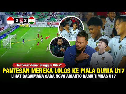🔴JELAS, LEVEL MEREKA SUDAH PILDUN! Ini Mustahil, Timnas Indonesia U17 Repotkan Pertahanan Tajikistan