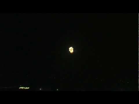 Italian Fireworks Demo -  Catapano - 90MM Farfalla Stucchio