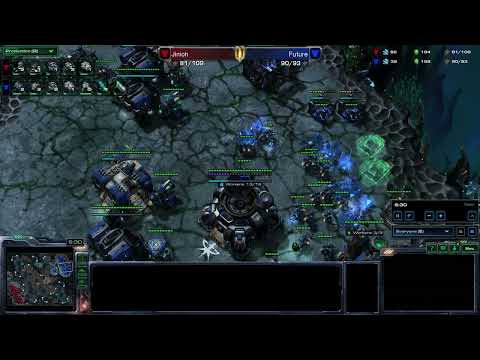 F5 Jinioh vs Future TvT G2 Data C DreamHack SC2 2023 Atlanta no commentary
