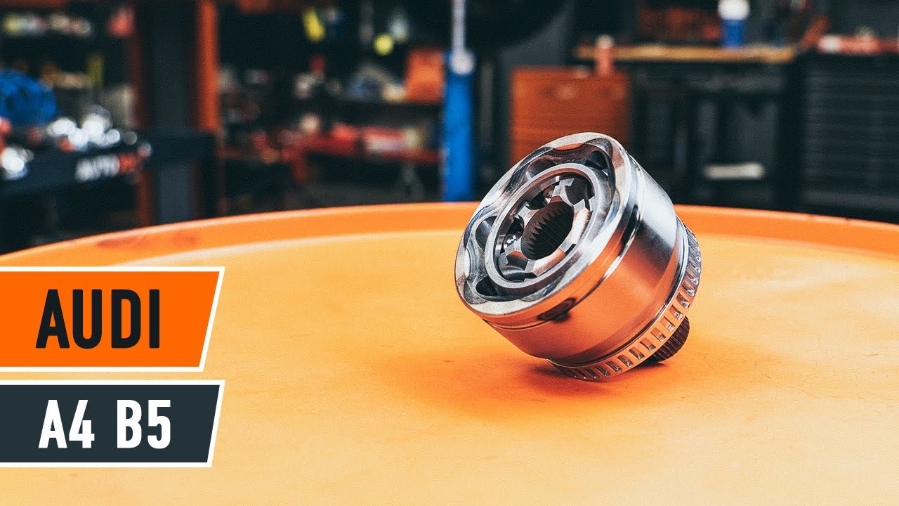 Byta drivknut på Audi A4 B5 sedan – utbytesguide