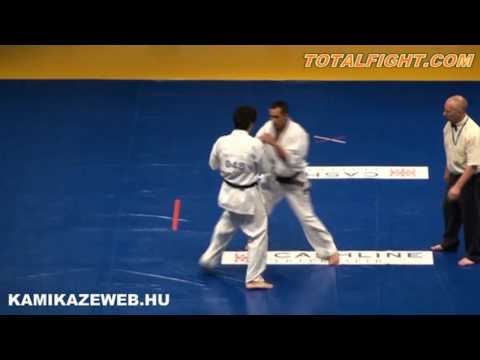 Rózsa Gábor - All Kyokushin World Tournament  (semi final)2009 10.04.Budapest