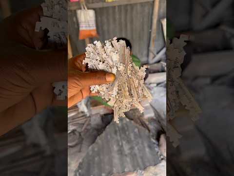 Turning 500 Old Blades into a Useful Kitchen Knife | Step by Step Full Process. 😱 #usa #europe