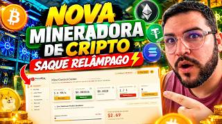 NOVA MINERADORA! GANHE 5 GHS GRÁTIS | FAUCETMINE