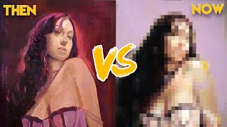 I Repaint my Old Art from 10 YEARS ago! (not what I expected)