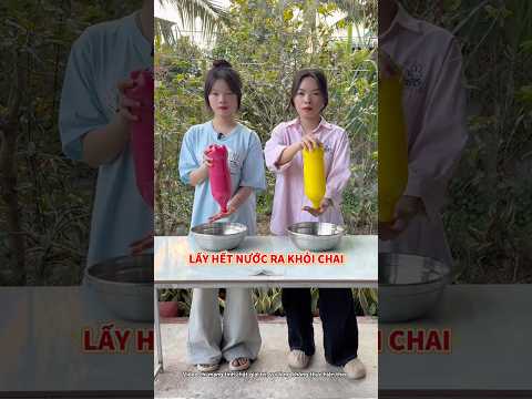 Không được bóp lấy hết nước ra khỏi chai #haihuoc #funny #shorts