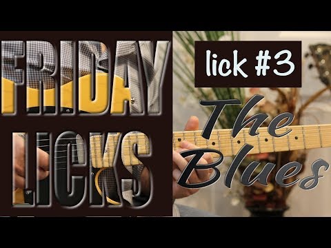 Blues Guitar Lick - Friday Licks