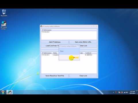 IP Country Lookup Software