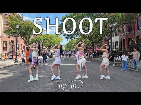 [DANCE IN PUBLIC - ONE TAKE] no na - 'shoot' | Full Dance Cover by HUSH BOSTON