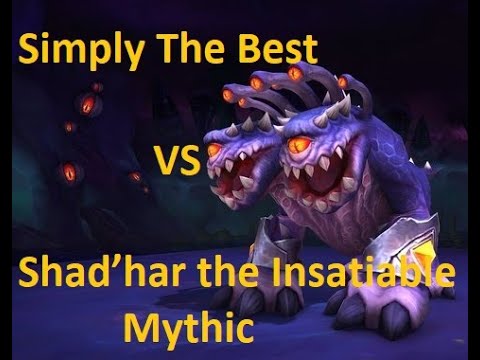 Simply The Best Vs Shad’har the Insatiable Mythic - Retribution Paladin PoV