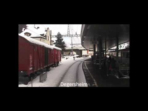 Führerstandsfahrt mit der SOB