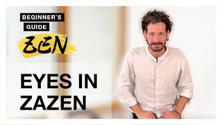 Eyes in Zen Meditation - Beginner`s Guide to Zazen