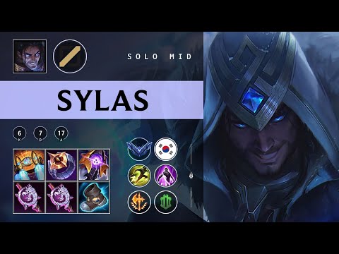 Sylas Mid vs Lissandra - KR Diamond Patch 25.24
