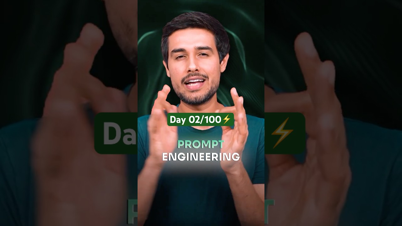 Learn Prompt Engineering ✅ 02/100 Days of AI Basics⚡