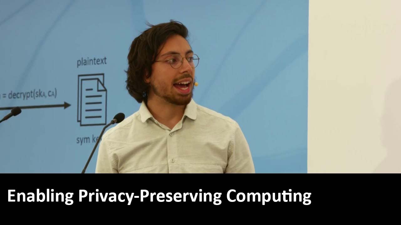 Enabling Privacy-Preserving Computing | CogX 2019