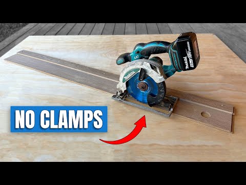 Simple DIY Track Saw For Beginners