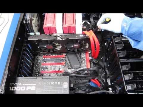 x99 PC Build 17: OC Panel & Pioneer BDR-2209 Blu-ray drive installation