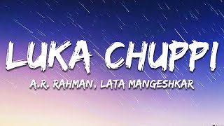 Download lagu A.R. Rahman, Lata Mangeshkar - Luka Chuppi (Lyrics) Rang De Basanti mp3
