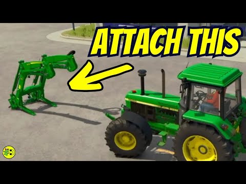 Farming Simulator 25 How to Attach Front Loader