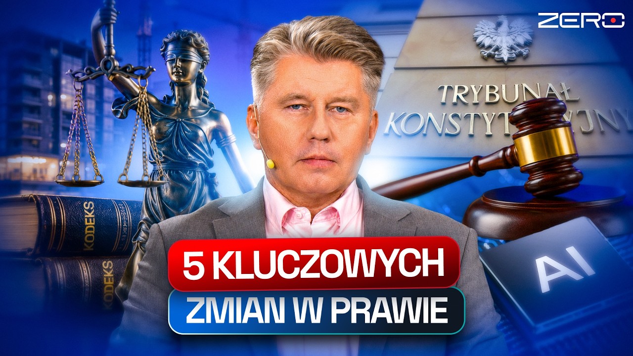FRANKI, MOBBING, DEWELOPERZY, AI, TK. PROF. MATACZAK O NOWOŚCIACH W PRAWIE